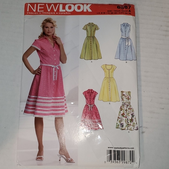 New Look Dress Patterns - Picture 2 of 9